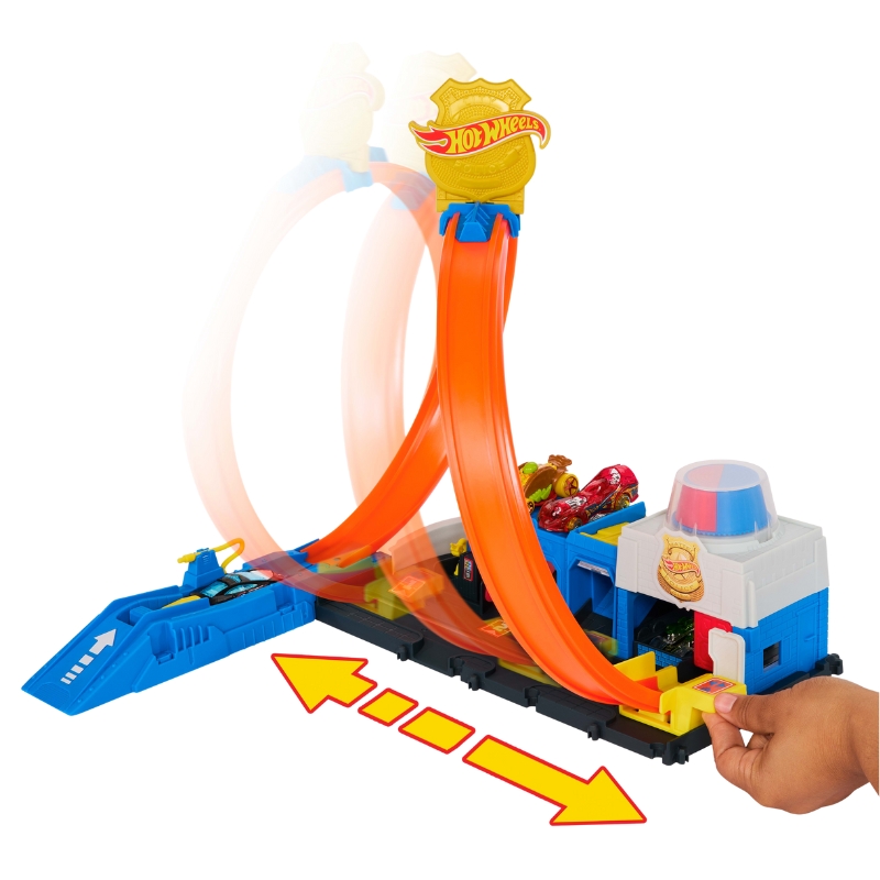 Hot Wheels City Setul Postului de Poliție Loop