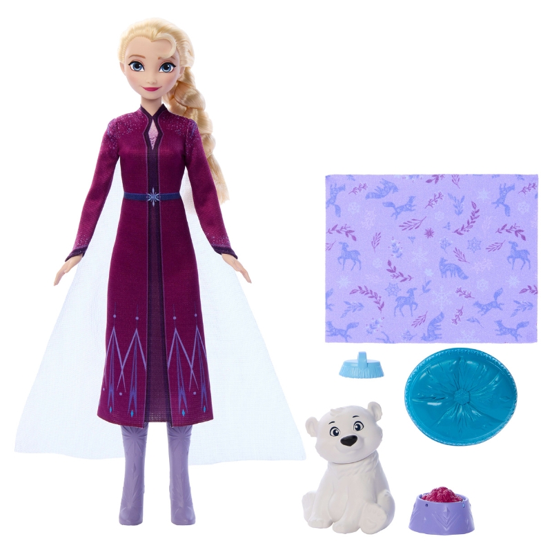 Regatul De Gheață Frozen Elsa Și Ursulețul Accesorii