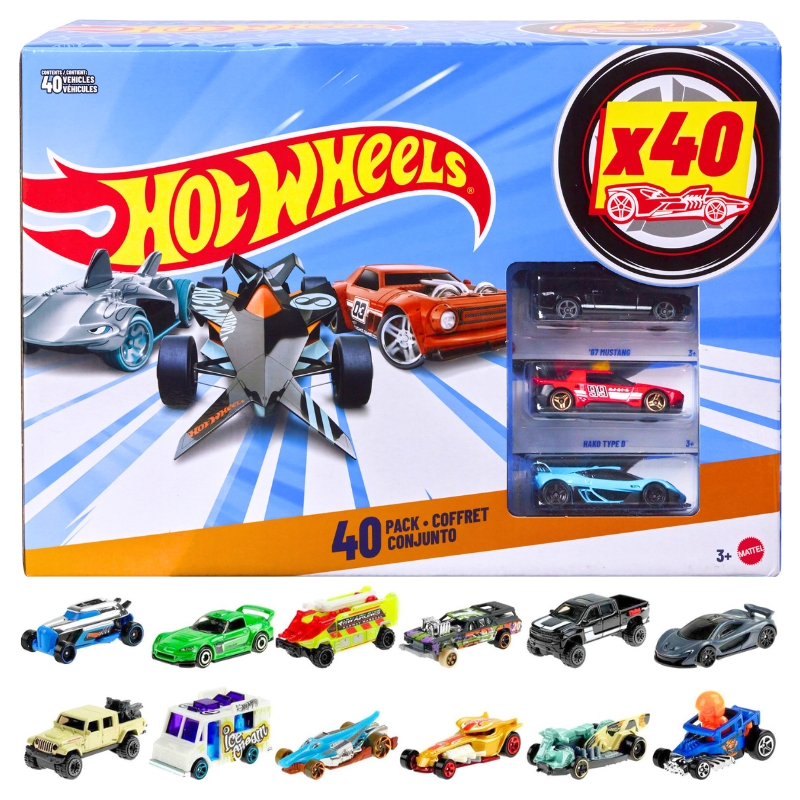 Hot Wheels Set 40-Pachet de Mașini 