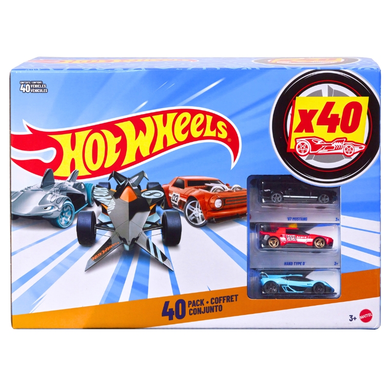 Hot Wheels Set 40-Pachet de Mașini 