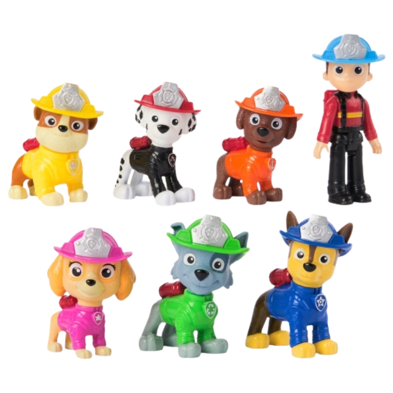 Psi Patrol Fire Rescue Set de 7 Figurine