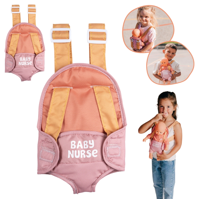 Smoby Baby Nurse Rucsac Reglabil Pentru Păpuși De 42 cm