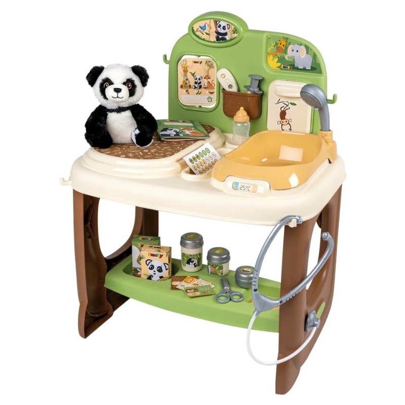 Centru de îngrijire a animalelor Veterinar Set cu Panda și Accesorii