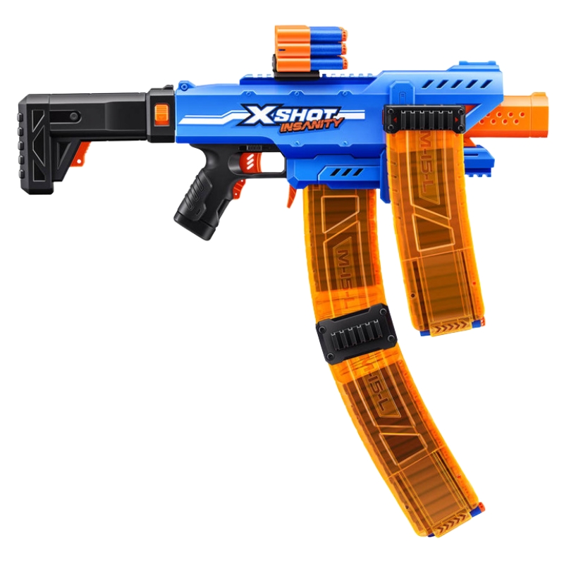 Zuru X-Shot Insanity Wyrzutnia Motorized Clip Mania
