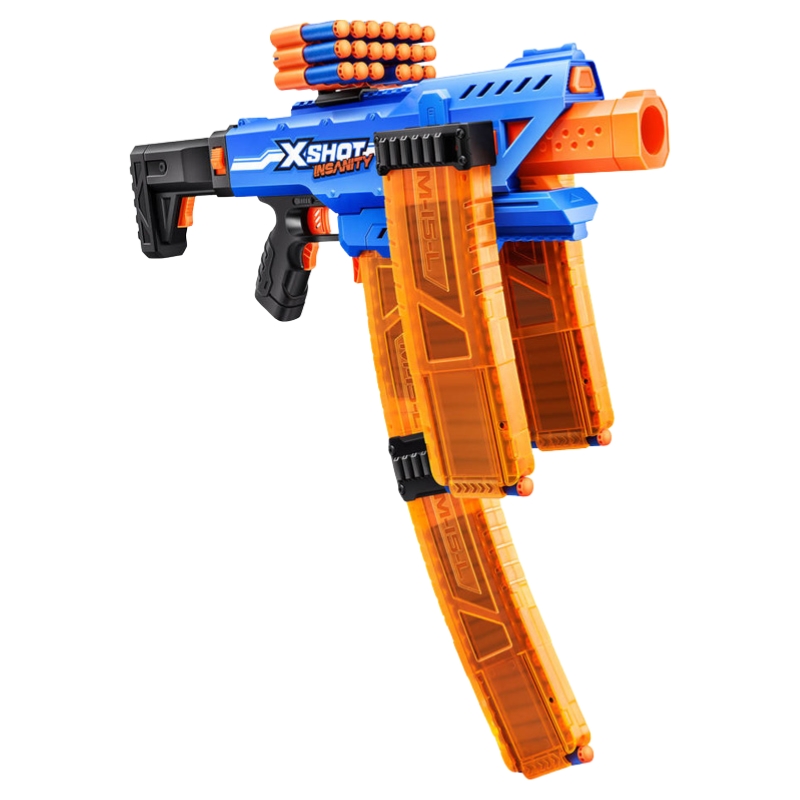 Zuru X-Shot Insanity Wyrzutnia Motorized Clip Mania