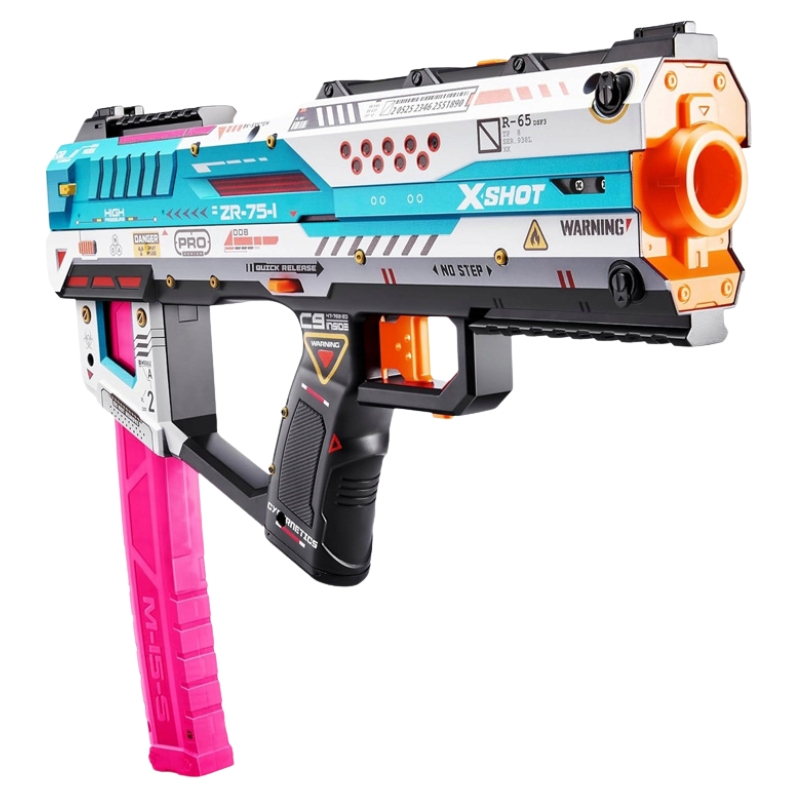 Zuru X-Shot Lanzator Skins PRO Fury-X + 40 Larguși 8+