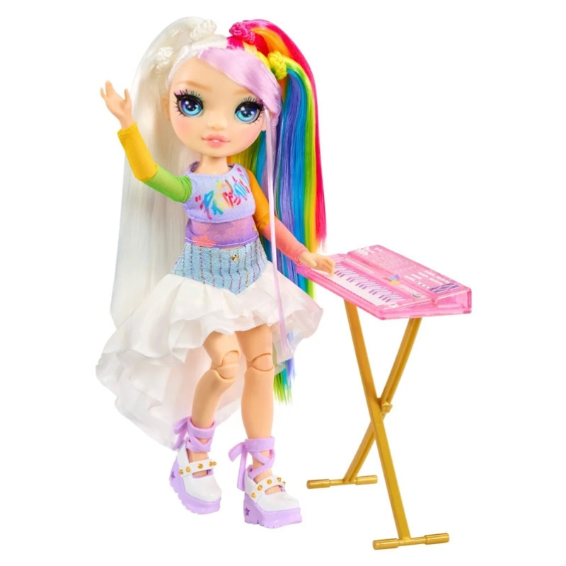 PĂPUȘA RAINBOW HIGH JUNIOR ROCK BAND AMAYA REINE