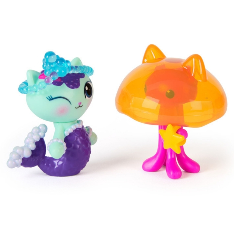 Casa Pisicilor Gabi Set de 2 Figurine Mercat și Meduză + Accesorii 3+