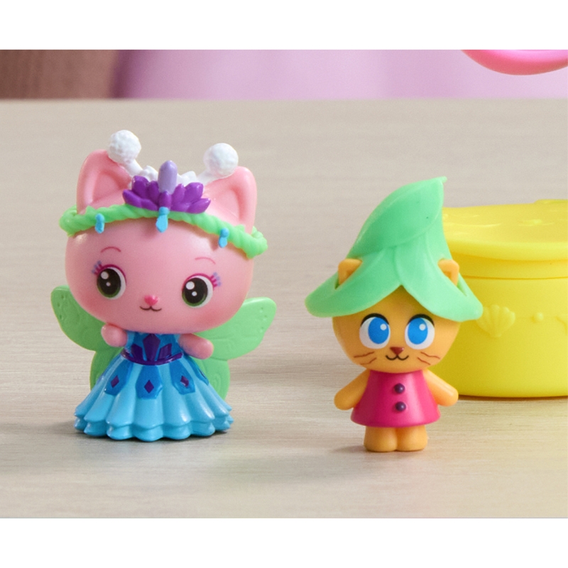 Casa Pisicii Gabi Set 2 Figurine Grădină + Accesorii 3+