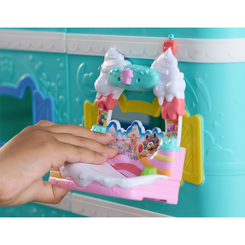 Căsuța pentru pisici Gabi Set Balcon Lumea Dulciurilor 3+