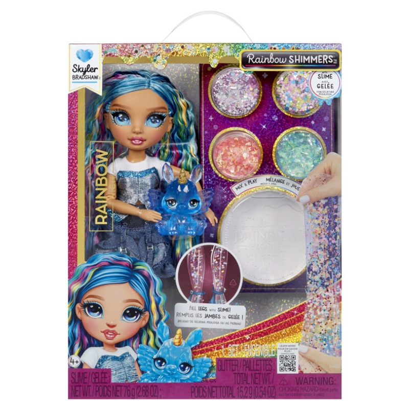 Rainbow High Shimmers & Slime Lalka Skyler