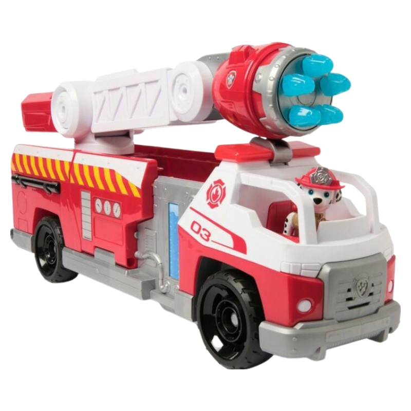 Psi Patrol Fire Rescue Camion de Pompieri 3+