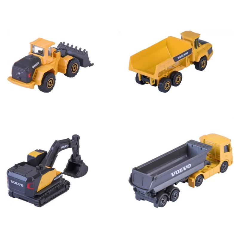 Majorette Vehicule Volvo 4-pak 3+
