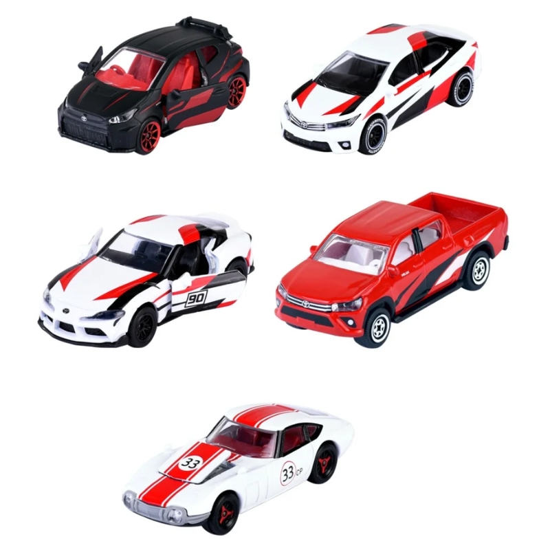 Majorette Set de 5 Vehicule Japan Racer