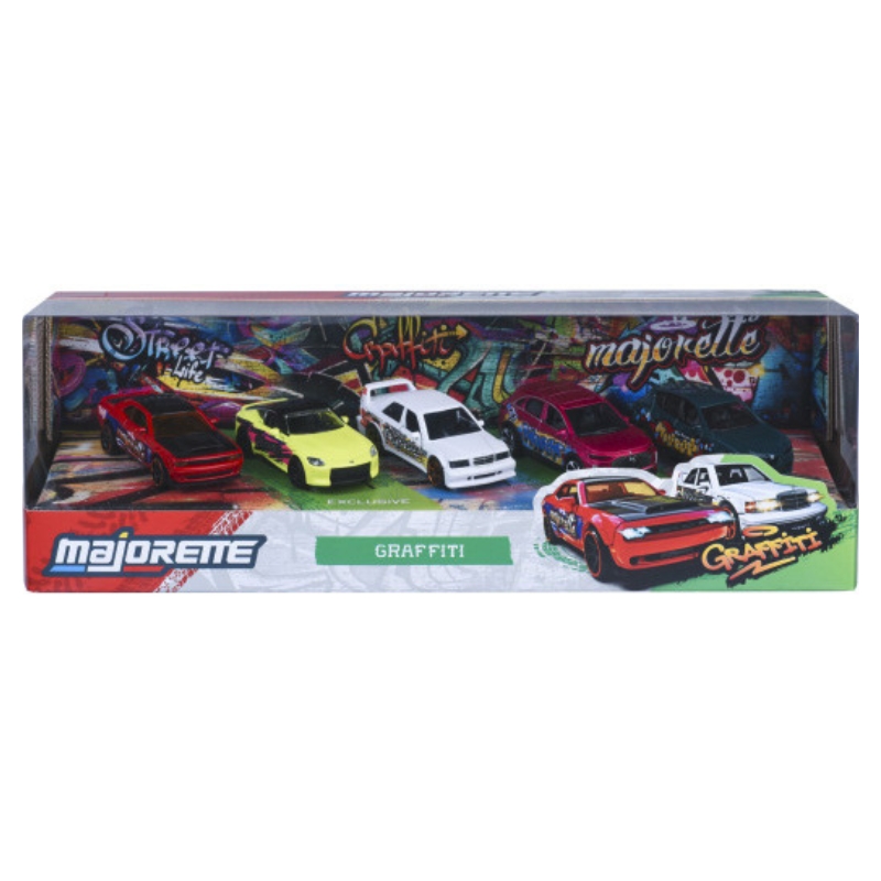 Majorette 5-pak Vehicule Metalice