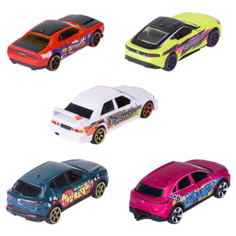 Majorette 5-pak Vehicule Metalice