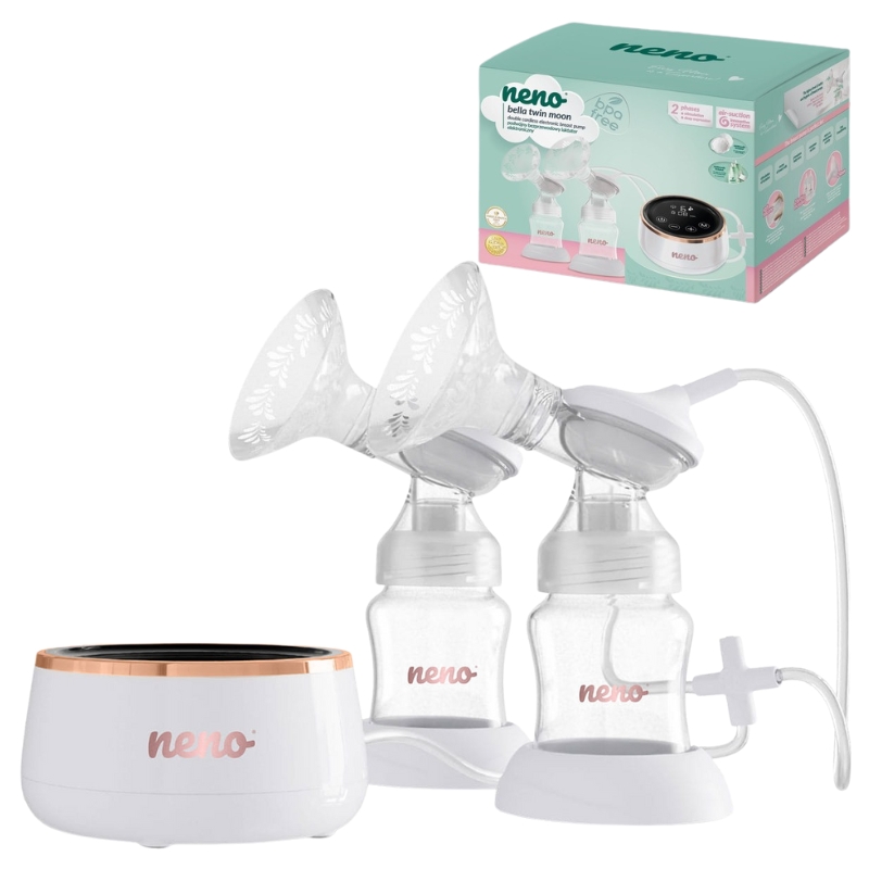 Neno Bella Twin Moon Pompă de sân electronică dublă fără fir