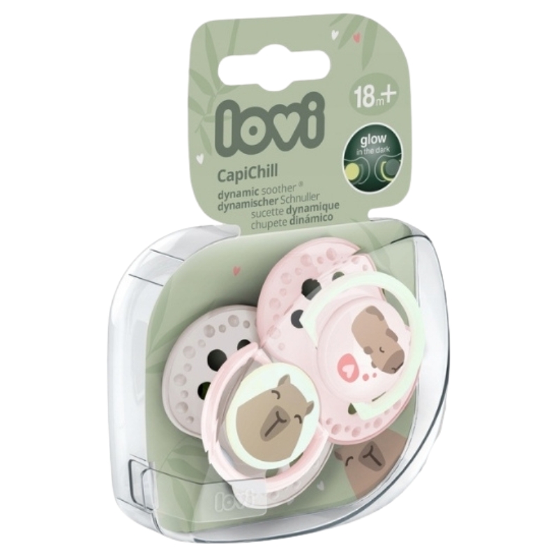 Lovi Suzetă Siliconică Dinamică 2buc. 0-6m CapiChill Băiat