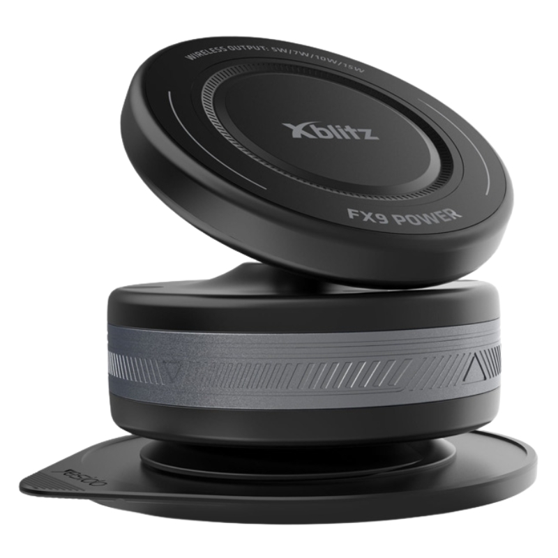 Xblitz Fx9 Power Suport Magnetic Vacuum cu Încărcare Inductivă