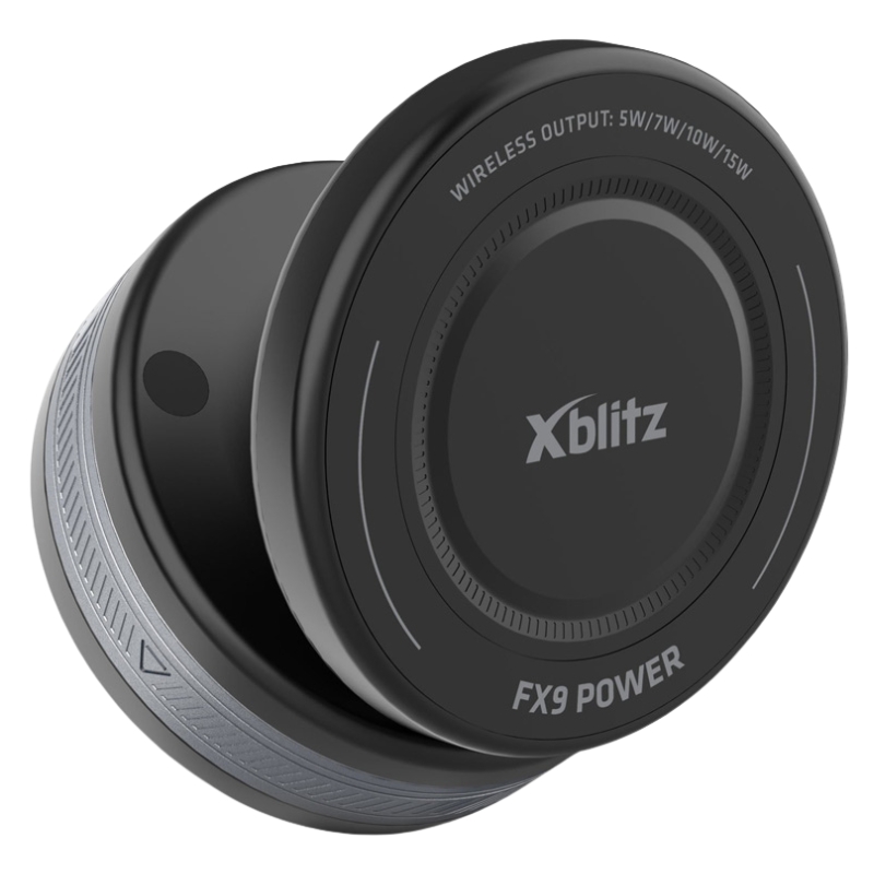 Xblitz Fx9 Power Suport Magnetic Vacuum cu Încărcare Inductivă