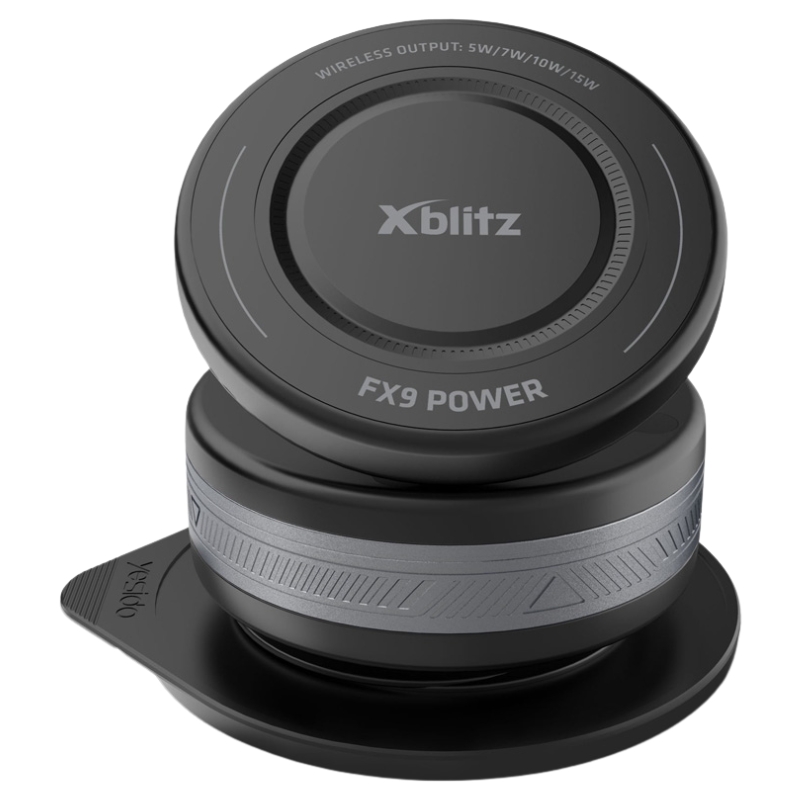 Xblitz Fx9 Power Suport Magnetic Vacuum cu Încărcare Inductivă