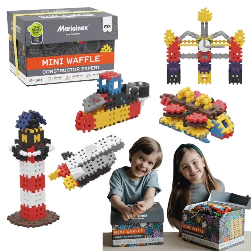 Marioinex Mini Waffle Constructor
