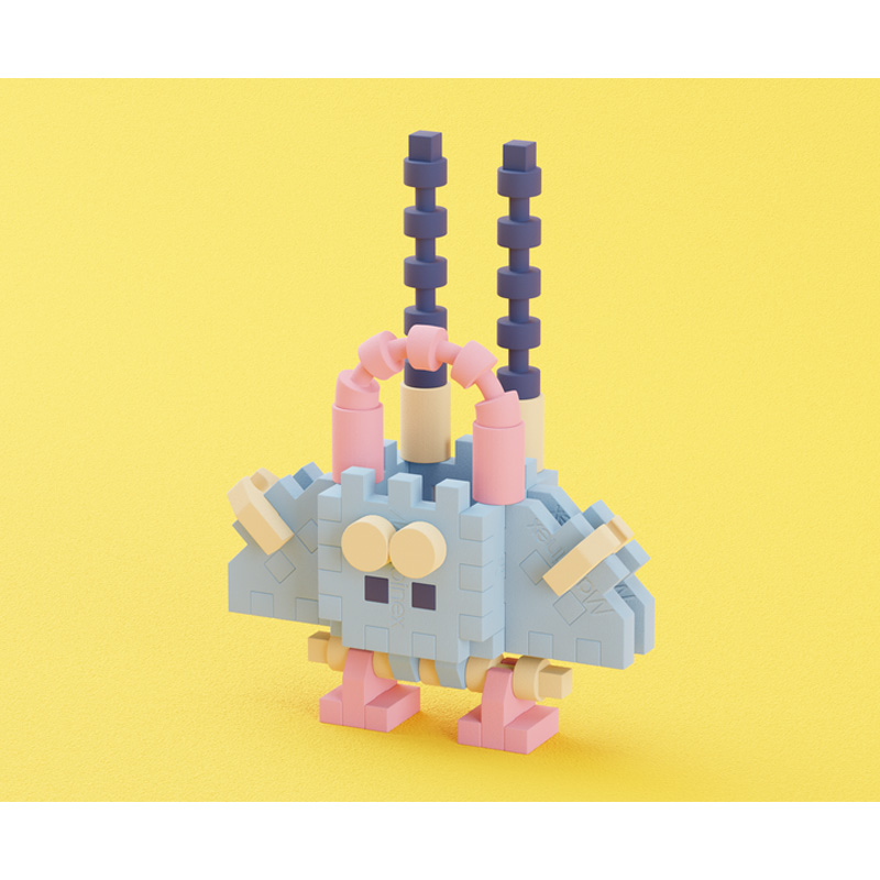 Marioinex Mini Waffle Constructor