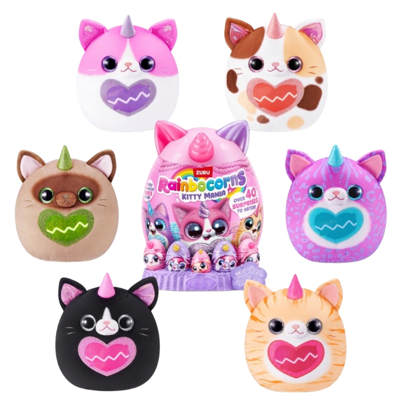 Zuru Rainbocorns Kittycorn Ouă Surprise Plush Cat
