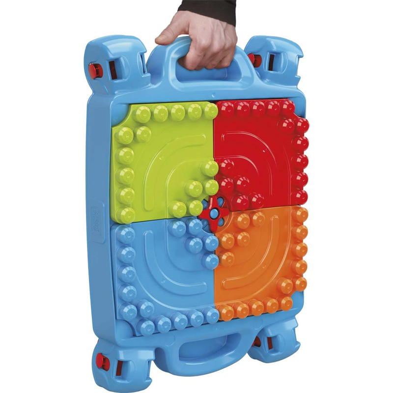 Toysone Mega Bloks Set Cu Masă Pliante Construiește și Învață