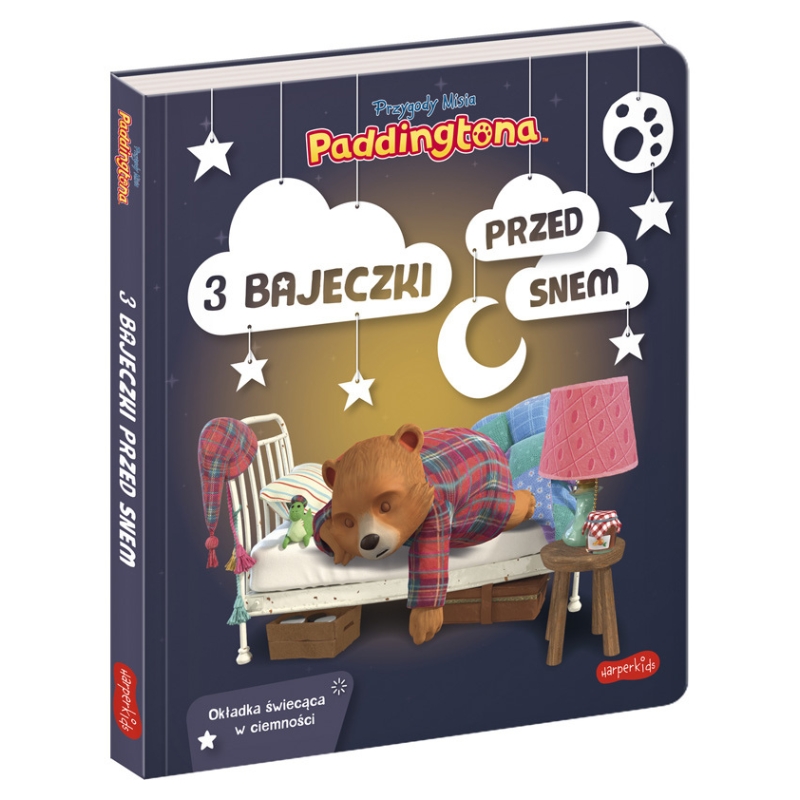 HarperKids Aventurile Ursului Paddington 3 Povestiri înainte de somn Copertă care strălucește în întuneric