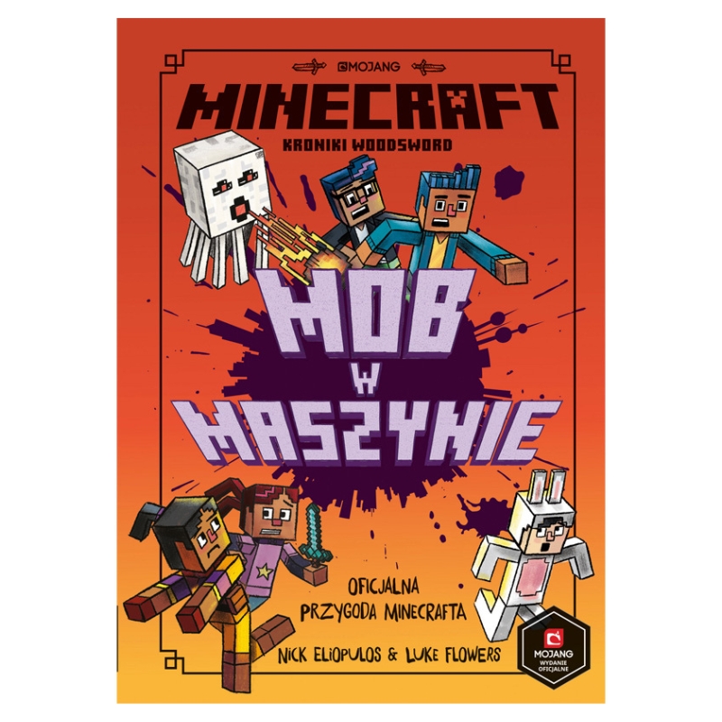 Cartea pentru copii Minecraft Cronicile Woodsword Mob în mașină