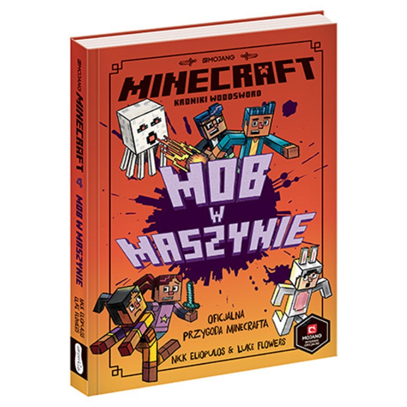 Cartea pentru copii Minecraft Cronicile Woodsword Mob în mașină