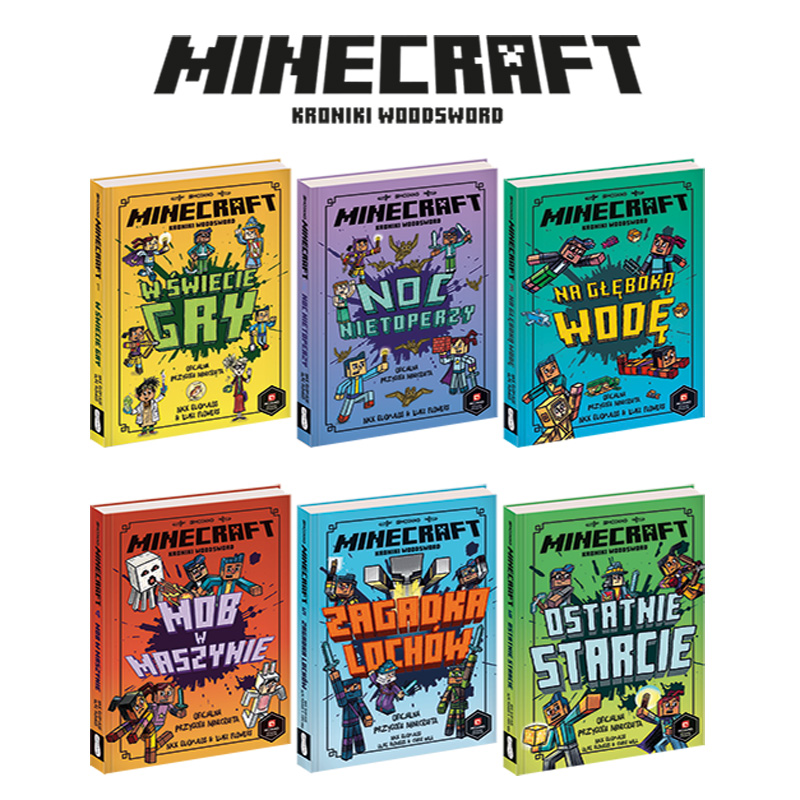 Cartea pentru copii Minecraft Cronicile Woodsword Mob în mașină