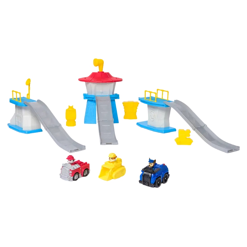 Psi Patrol Mini Tower Bundle Set Deluxe Turnul 3 în 1