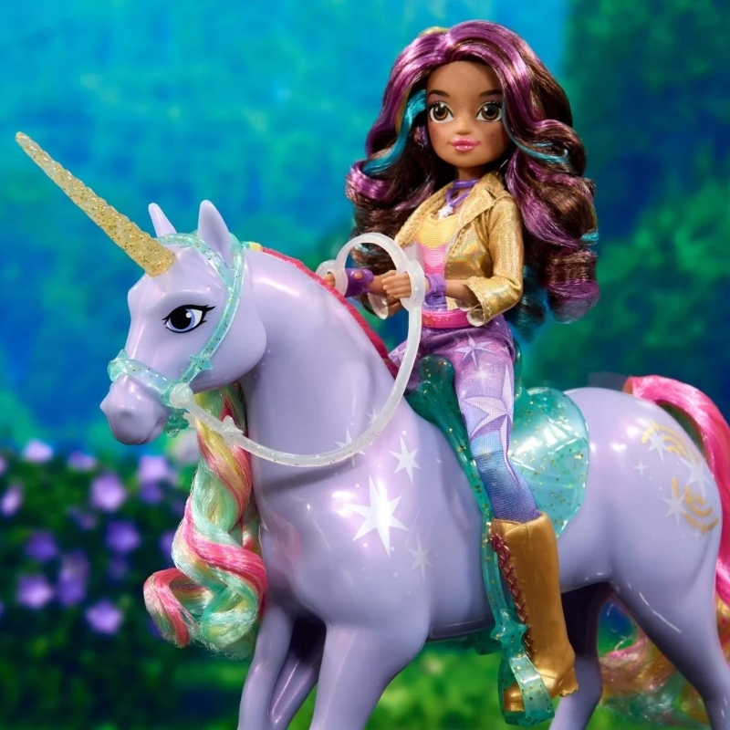 Academia Unicornilor Set Unicorn Wildstar Figurina + Accesorii Unicorn Academy
