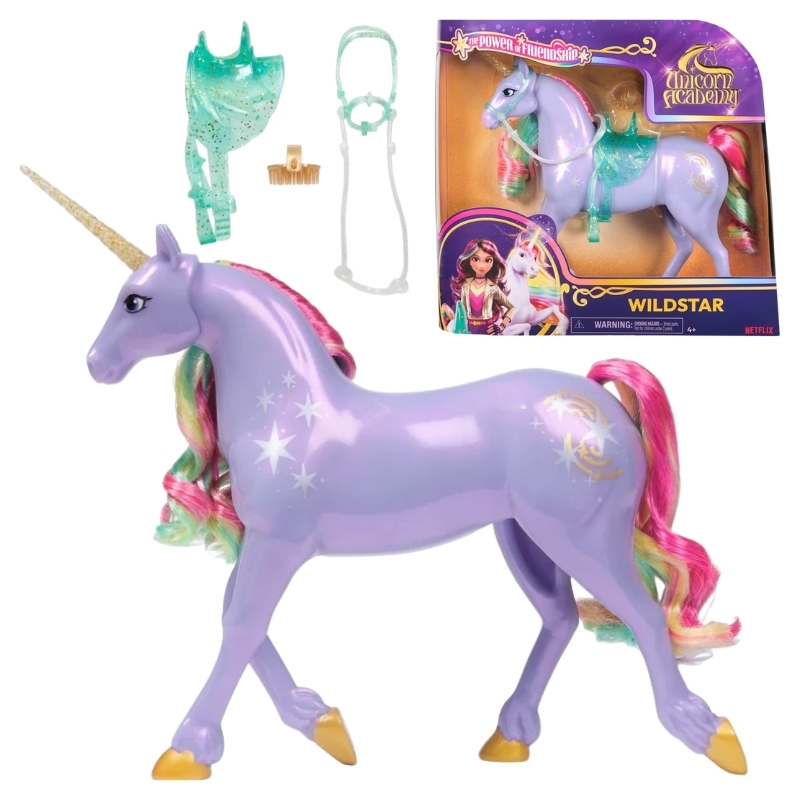 Academia Unicornilor Set Unicorn Wildstar Figurina + Accesorii Unicorn Academy
