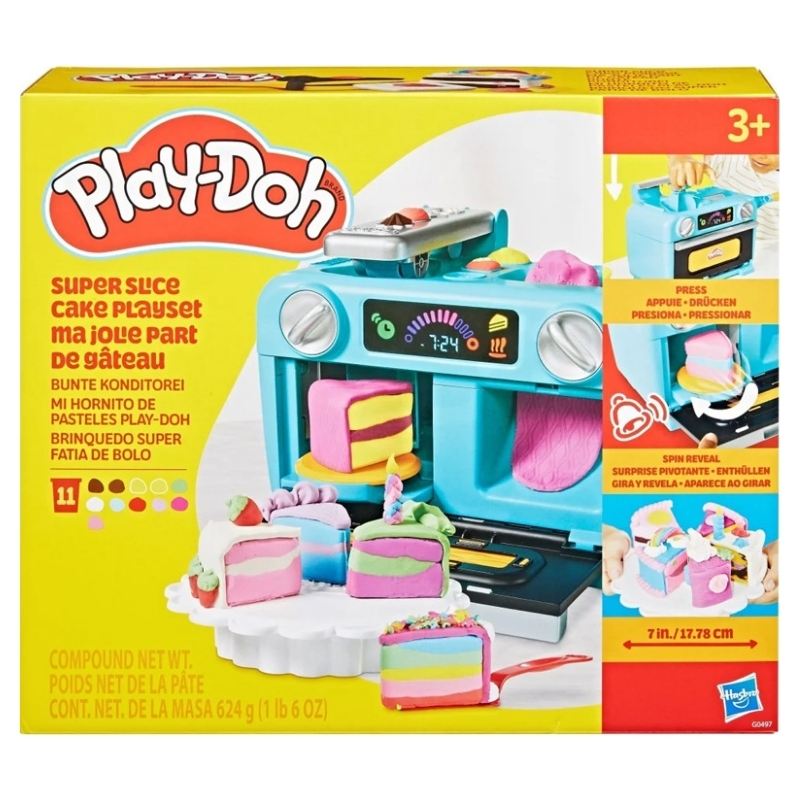Play-Doh Setul Curcubeu Turtă Dulce Coacerea Torturilor