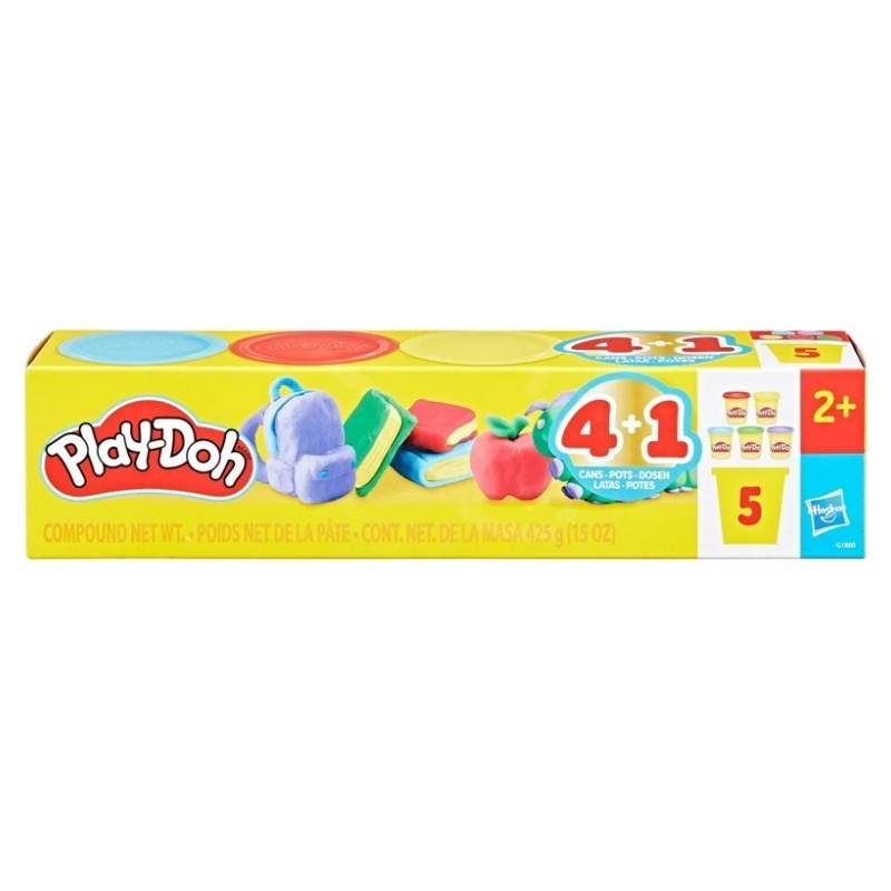 Play-Doh Înapoi la Școală Tuba 5Pak 
