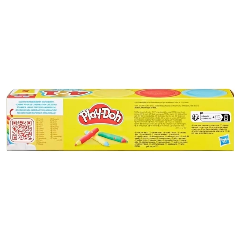 Play-Doh Înapoi la Școală Tuba 5Pak 