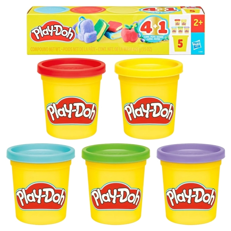Play-Doh Înapoi la Școală Tuba 5Pak 