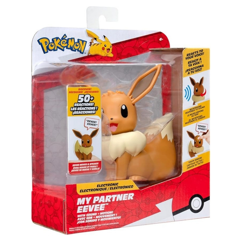 Jazwares Pokemon - Figurina My Partner Eevee