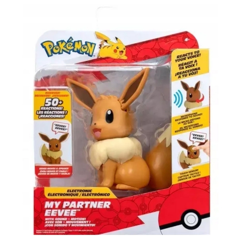 Jazwares Pokemon - Figurina My Partner Eevee