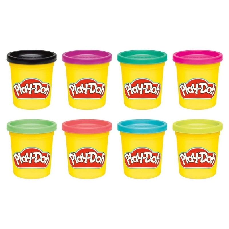 Play-Doh - Ciastolina Explozia Culorilor 8-pak Tuburi Vibrant Mix