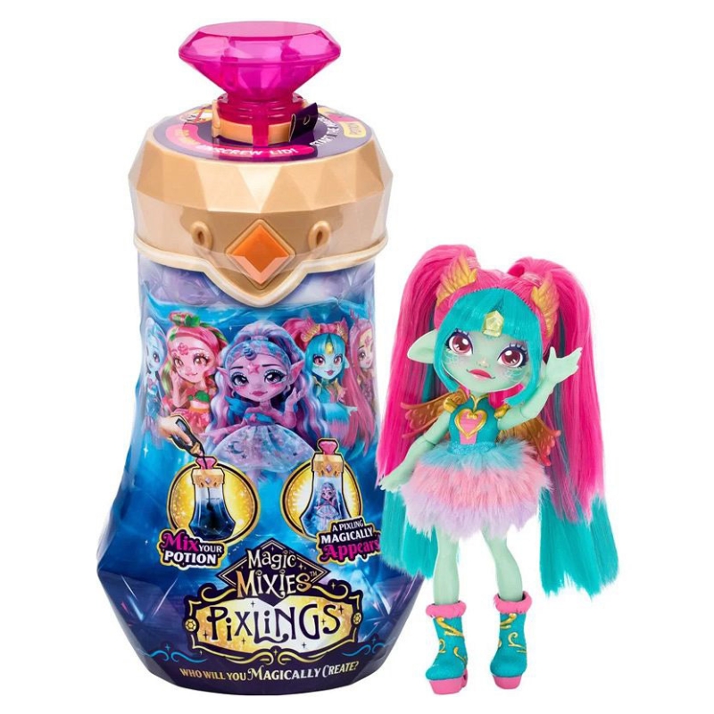 Magic Mixies Papusa Zână Papusa Colectibila Pixlings Cu Poțiune