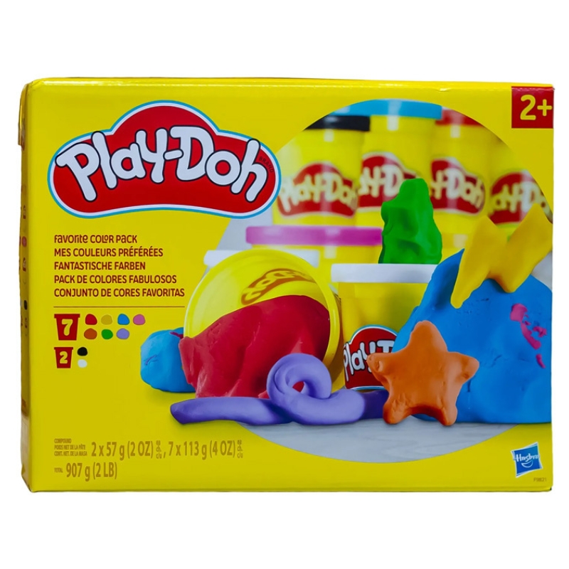 Play-Doh Set de Ciastolina Favourite Color Pack Culori Preferate Tuburi