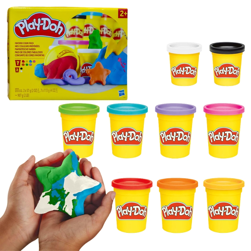 Play-Doh Set de Ciastolina Favourite Color Pack Culori Preferate Tuburi