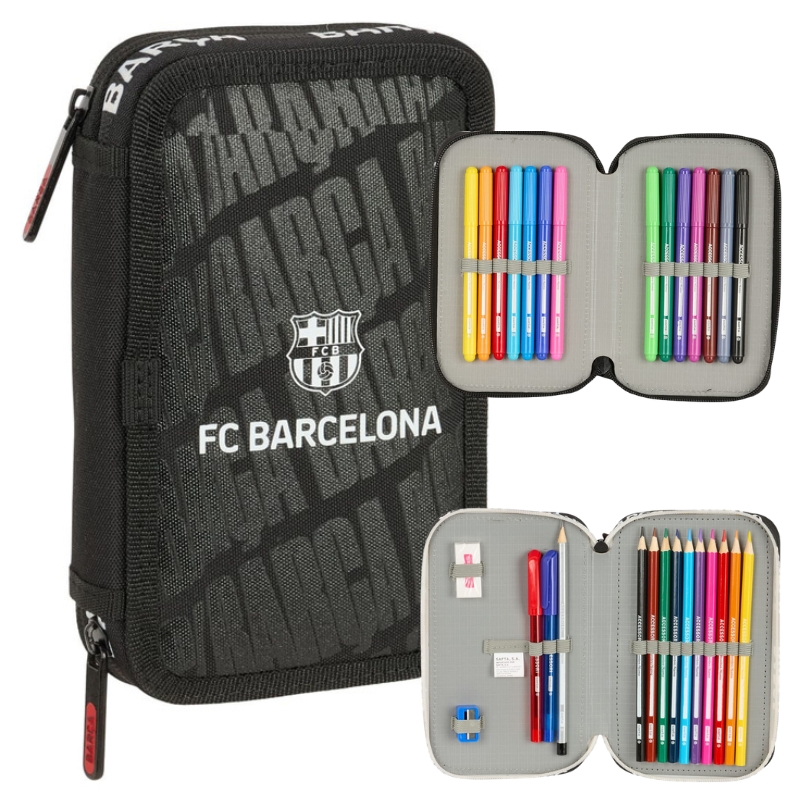 Safta Penar Duacameral Cu Accesorii FC Barcelona