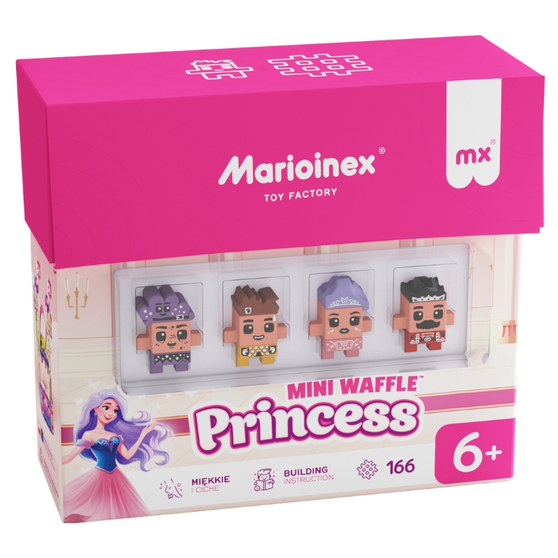 Marioinex Mini Waffle Princess Piese de Construcție Castelul Prințesei