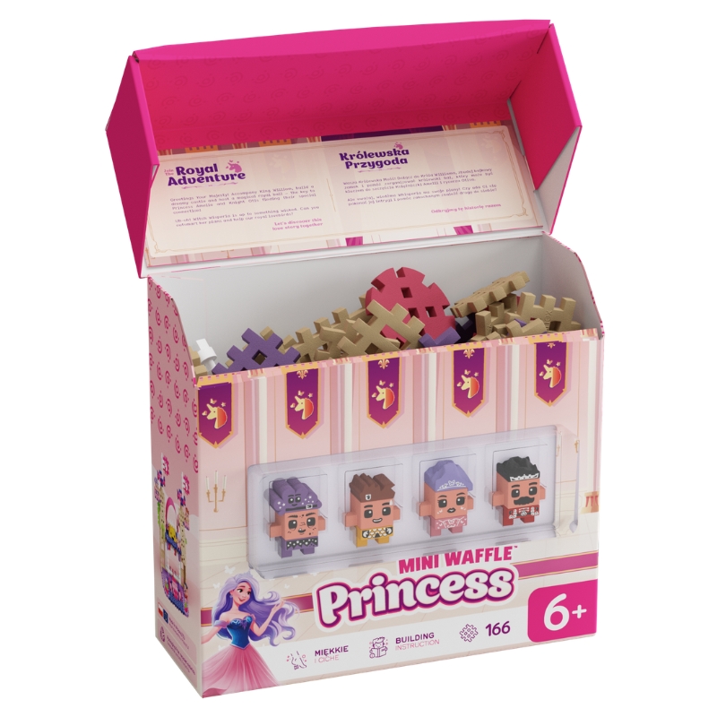 Marioinex Mini Waffle Princess Piese de Construcție Castelul Prințesei