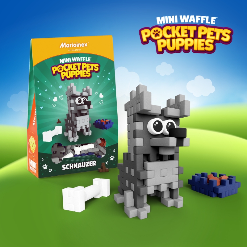 Marioinex Mini Waffle Cuburi de Construcție 